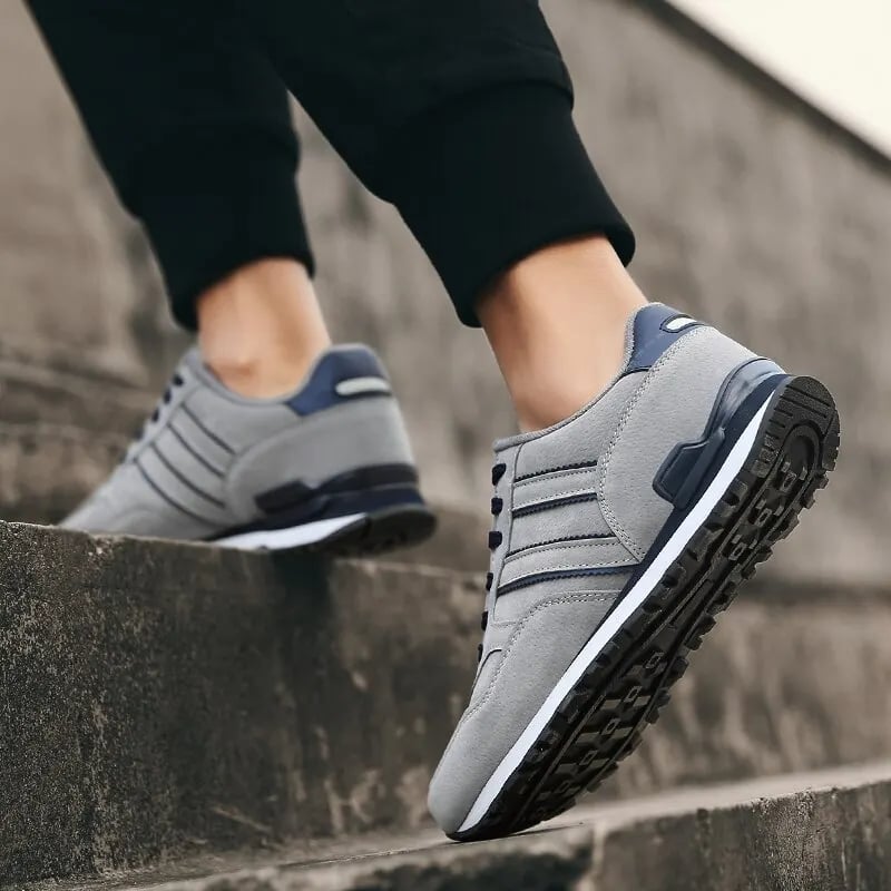 Men's Sneakers Leather Casual Shoes Autumn New Breathable Men Shoes Tenis Male Flat Shoe