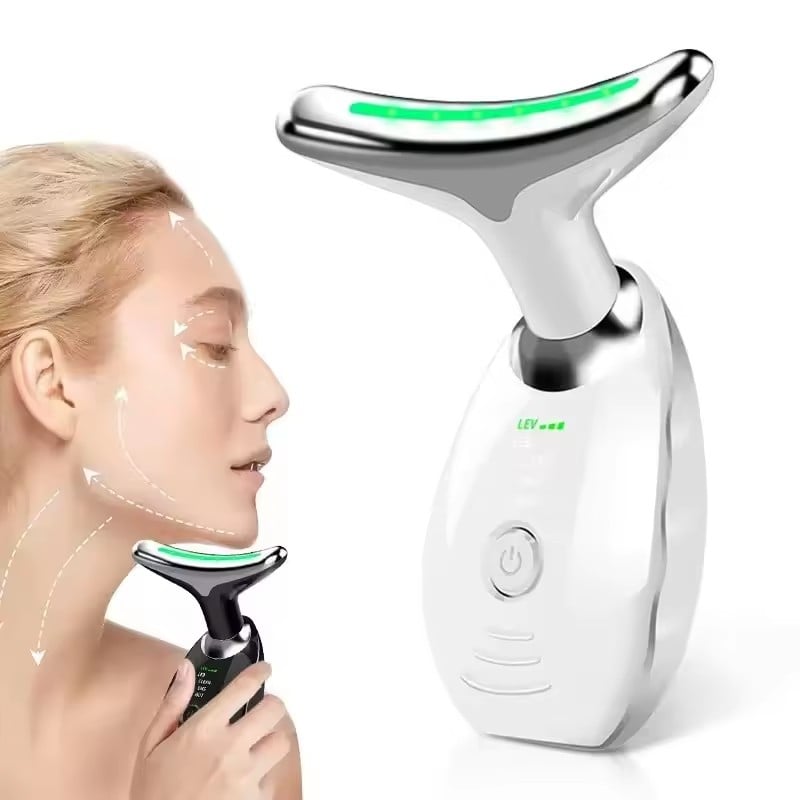 Face Neck Massager Household Lifting And Firming Facial Electric Introduction Lifting And Firming Beauty Massage Face Care Tools