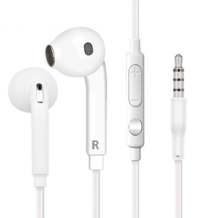S6 headphones galaxy/S6/s7 edge mobile phone wire-controlled tuning bass headphones in-ear earplugs