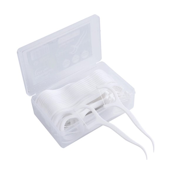 Disposable Dental Flosser Interdental Brush Teeth Stick Toothpicks Floss Pick Oral Gum Teeth Cleaning Care