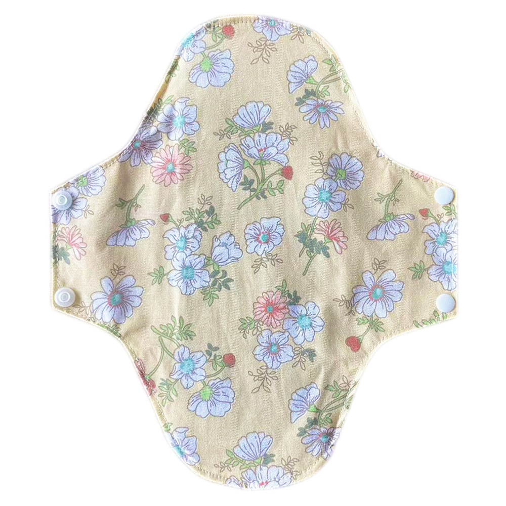 New 23cm graphene cotton cloth pad, washable menstrual pad, reusable antibacterial sanitary napkins