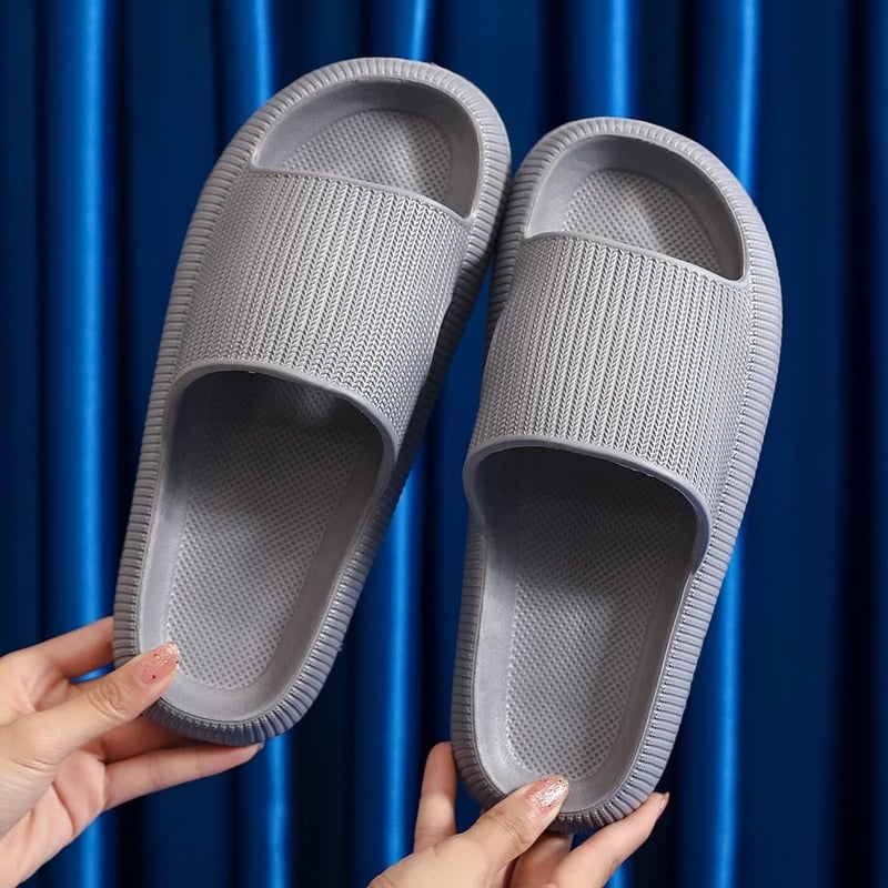 Home Slippers Summers Thick Platform Womens Sandals Indoor Bathroom Anti-slip Slides Ladies men's Shoes mules Dropshipping