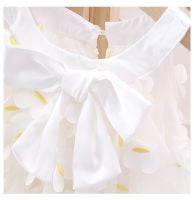 Girls princess dress summer dress new foreign girl children's dress fluffy yarn children's dress