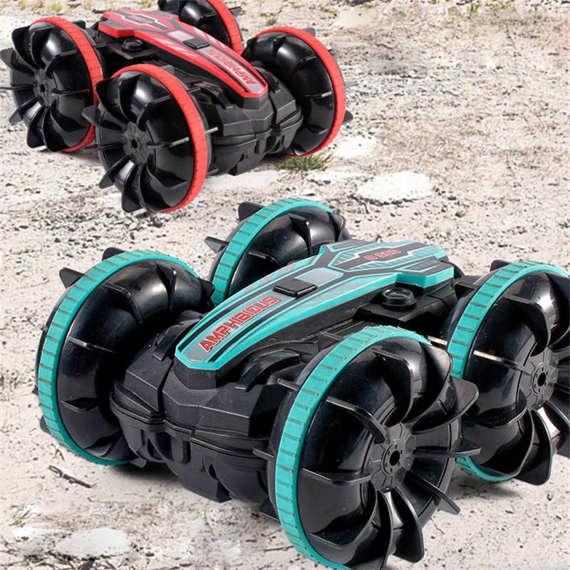 Amphibious RC Car Remote Control Stunt Car Vehicle Double-sided Flip Driving Drift Rc Cars Outdoor Toys for Boys Children's Gift