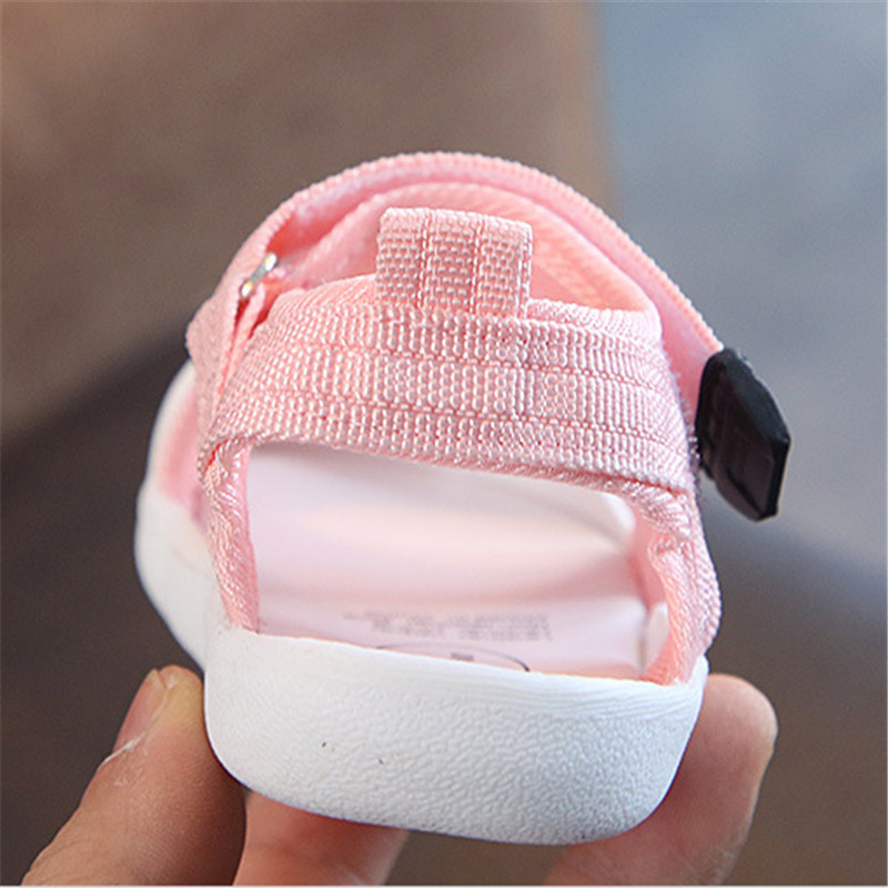 Summer Infant Toddler Shoes Baby Girls Boys Toddler Sandals Non-Slip Breathable Soft Kid Anti-collision Shoes 1-6 Years