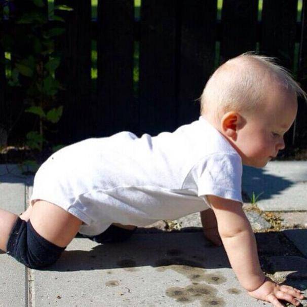 New Cotton Summer Baby Knee Pads Kids Anti Slip Crawl Necessary Knee Protector Baby Leg Warmers