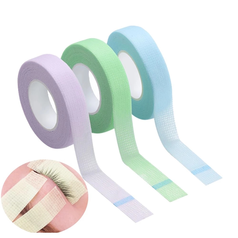 Professional Lash Tape Eyelash Extension Tapes Breathable Micropore Fabric Easy Tear Eye Tapes Eye Makeup Tool