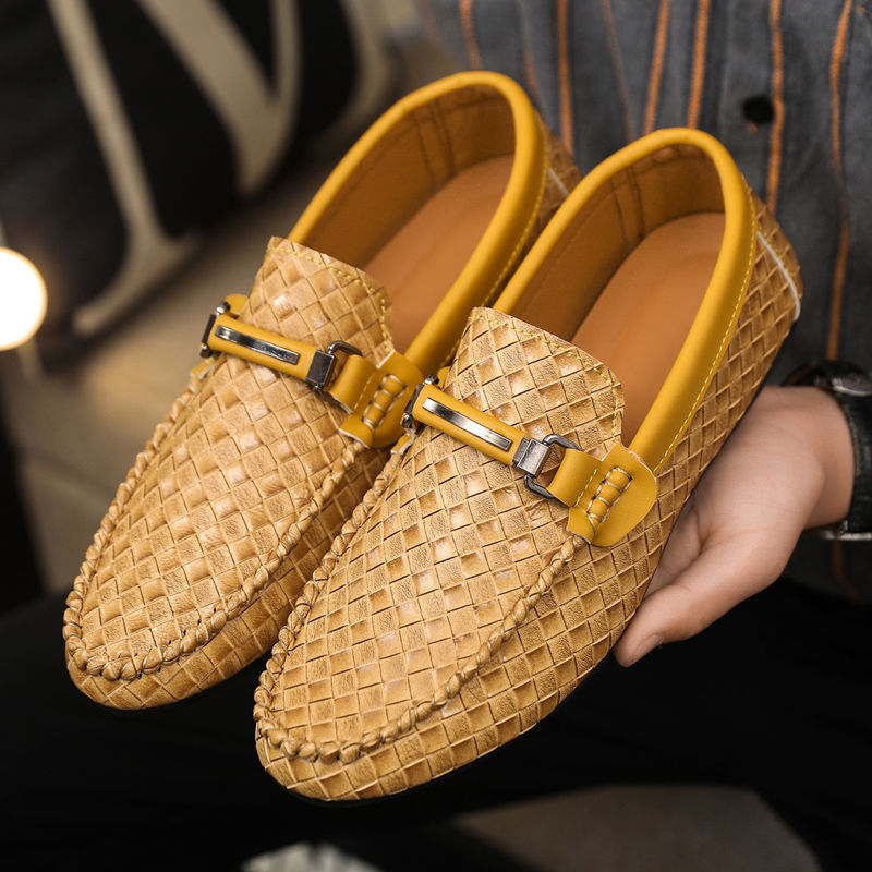 Fashion Leather Shoes Business Shoes Black for Men Elegant Casual Party Wedding Leather Shoe