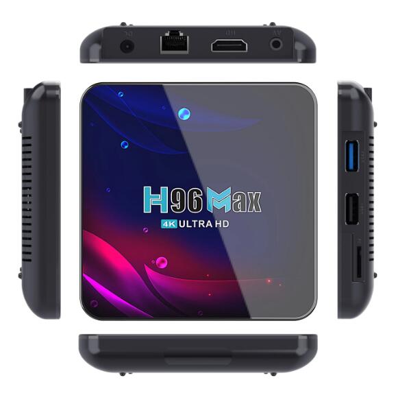 H96 Max V11 Smart TV BOX Android 11 4GB 64G RAM Rockchip 3318 4K Google 3D Video BT4.0 4K Media Player Set Top Box