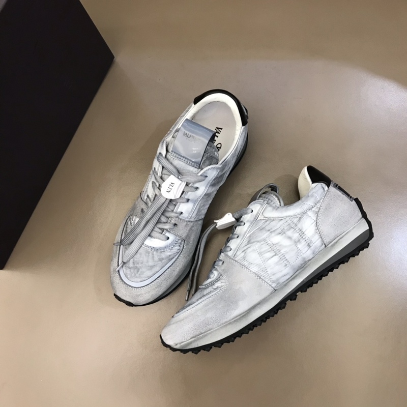 Valentino sports shoes soft sole sports shoes couple shoes lace-up sports shoes walking shoes non-slip running shoes 38-44