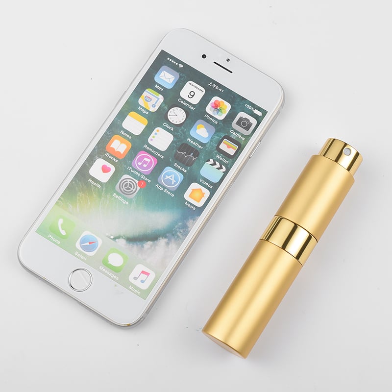 10ml Metal aluminum perfume bottle cosmetic spray bottle portable empty bottle travel sub-bottle &
