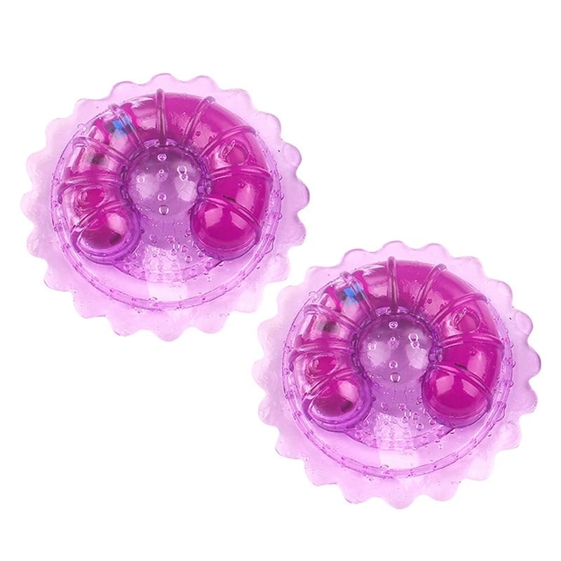 2pcs Strong Nipple Clamps Vibrators BDSM Sex Toys Breast Stimulator Massager Clips Female Masturbation Adult Products