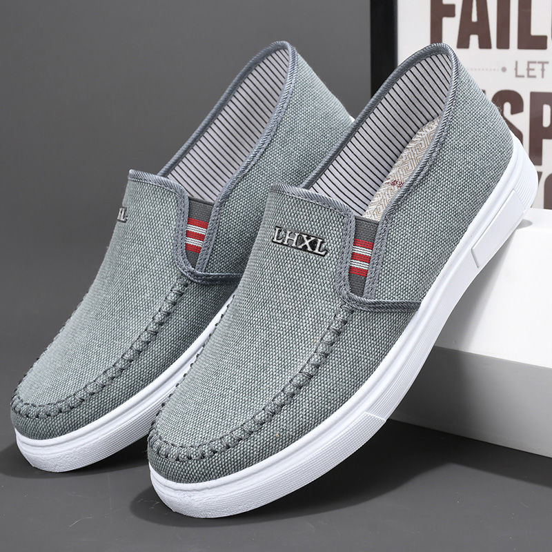 Men Shoes 2024 New Men Casual Shoes Breathable Classic Canvas Slip on Shoes For Men Breathable Walking Sneakers Men Loafers
