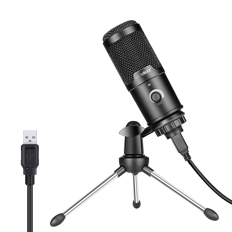 USB Condenser Microphone for PC Professional USB Microphone for Computer Laptop Gaming Streaming Recording Studio YouTube Video