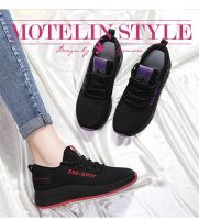 Spring and Summer Sports Shoes for Female Students Korean Version Air-permeable Running Shoes for Students