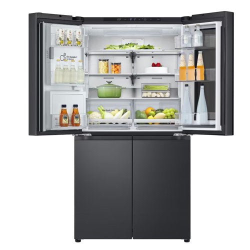 LG FRIDGE INSTAVIEW 671L ESSENCE BLACK STEEL FRIDGE