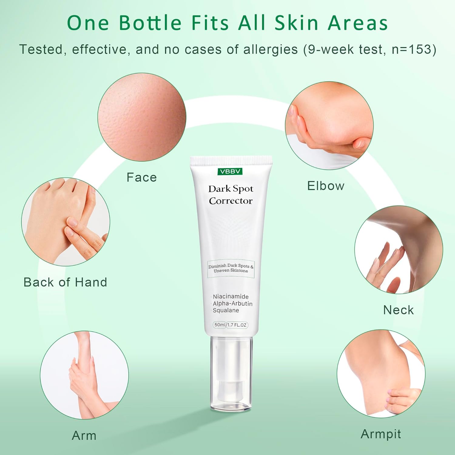 Dark Spot Remover for Face & Body – Dark Spot Corrector Serum for Hyperpigmentation, Brown Spots & Melasma Treatment - 1.7 fl oz