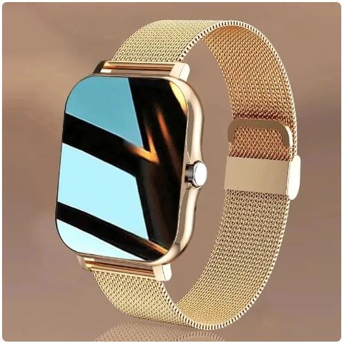 For Android OS IOS Phone Color Screen Full Touch Custom Dial Smart Watch Women Bluetooth Call SmartWatch Men