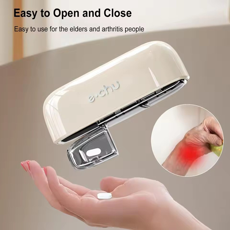 1PC Three-Compartment Pill Storage Box Portable Pocket Medicine Box Home Travel Medicine Box With Compartments Moisture-Proof