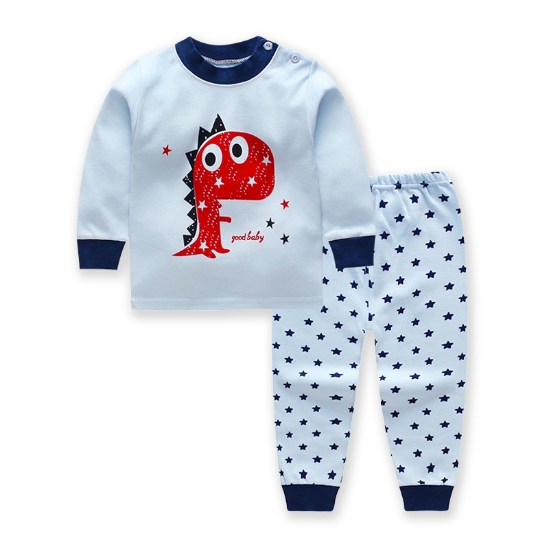 Newborn baby clothes set Winter Cartoon baby boy Clothes 2PCS Cotton baby girl clothes set soft underwear infant clothes set