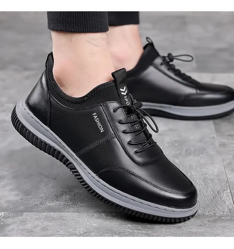 casual leather shoes men's outdoor hiking mountaineering boots luxury formal men's wedding shoes