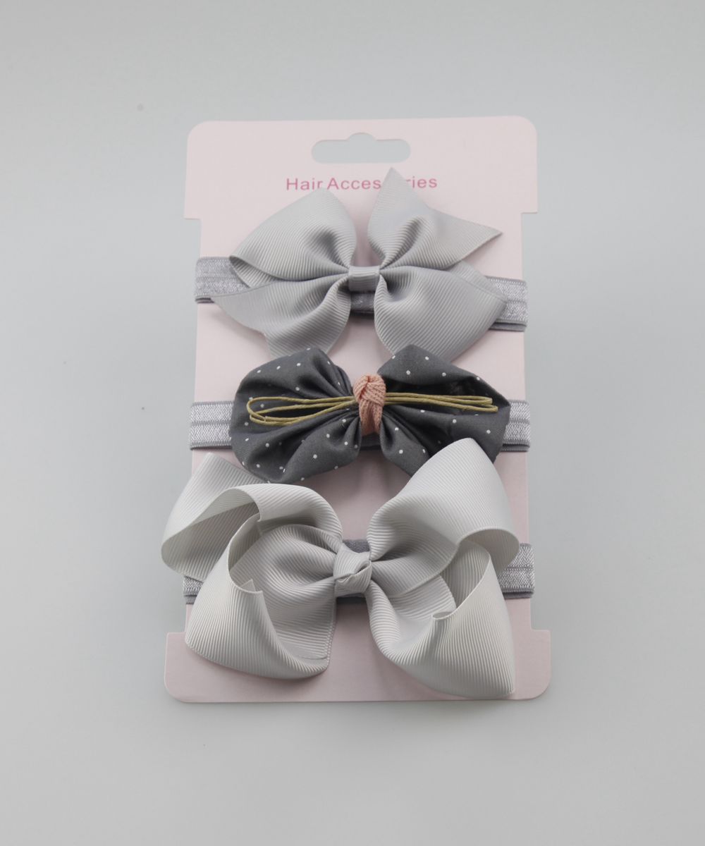3pc/set baby girl boy elastic flower unicorn crown headband