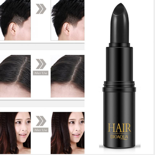Temporary Hair Dye Hair Color Stick Hair Coloring Cream Products To Conceal The Gray Root Cover Up Black-brown