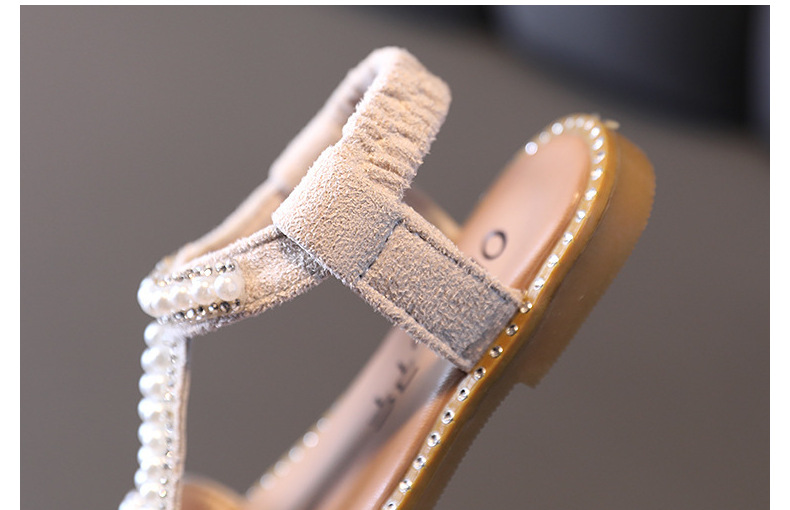 Girls' Sandals, Children's Shoes, Summer Soft Sole Princess Bohemian Beach Shoes, Fashion Sandals