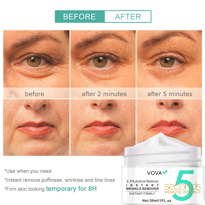 Retinol Anti-Wrinkle Cream Instant Anti Aging Firming Lifting Fade Fine Line Face Cream Moisturizing Nourish Skin Care