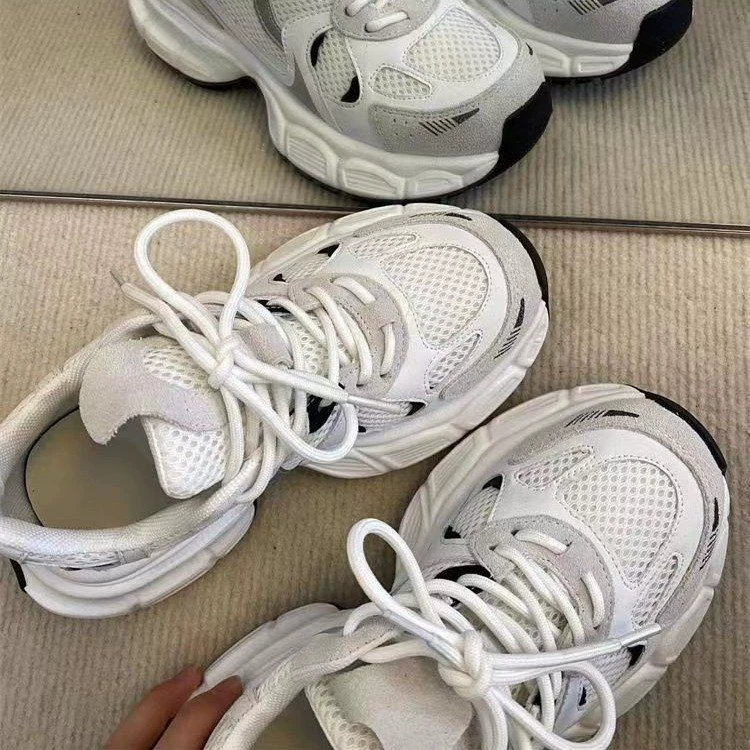 Women's Luxary Sneakers 2025 Mesh Breathable Shoes for Women Sports Running Casual Ladies Fitness Vulcanize Shoes Baskets