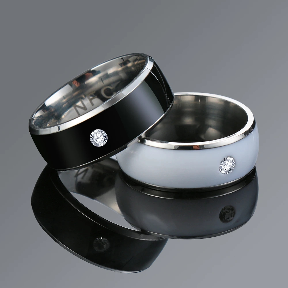 NFC Finger Ring for Android Phone Equipment Multifunctional Wearable Connect Ring Fashion NFC Smart Finger Ring Waterproof Ring
