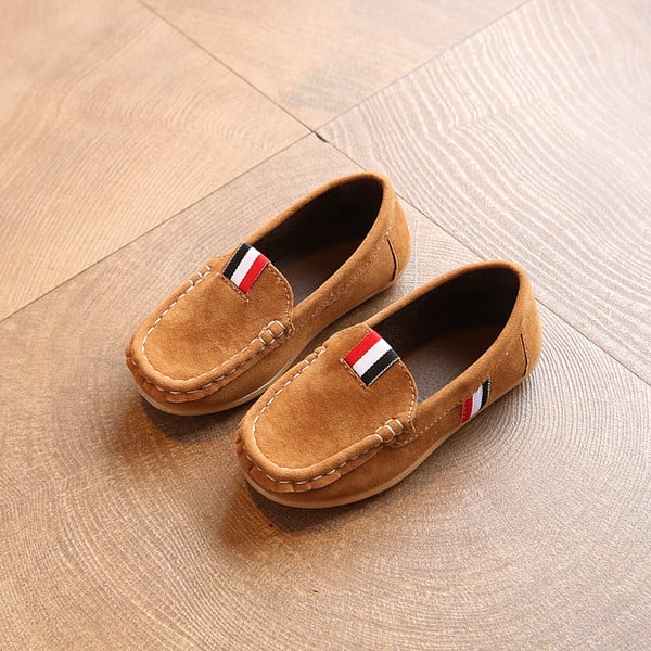 Kids Children Fashion Korean Boys Girls Summer Shoes Soft Frost Non-slip Sandals Boat Shoes Loafers
