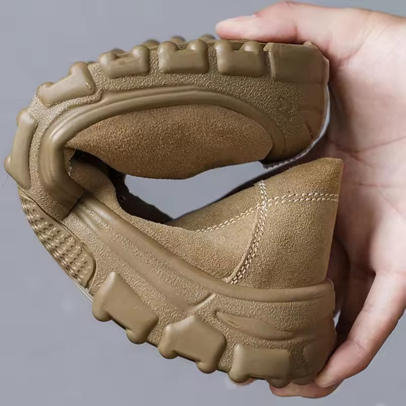 Labor Insurance Shoes Anti-smashing Anti-piercing Hair Generation Electric Welding Shoes Workshoes Wear-resistant Safety Shoe