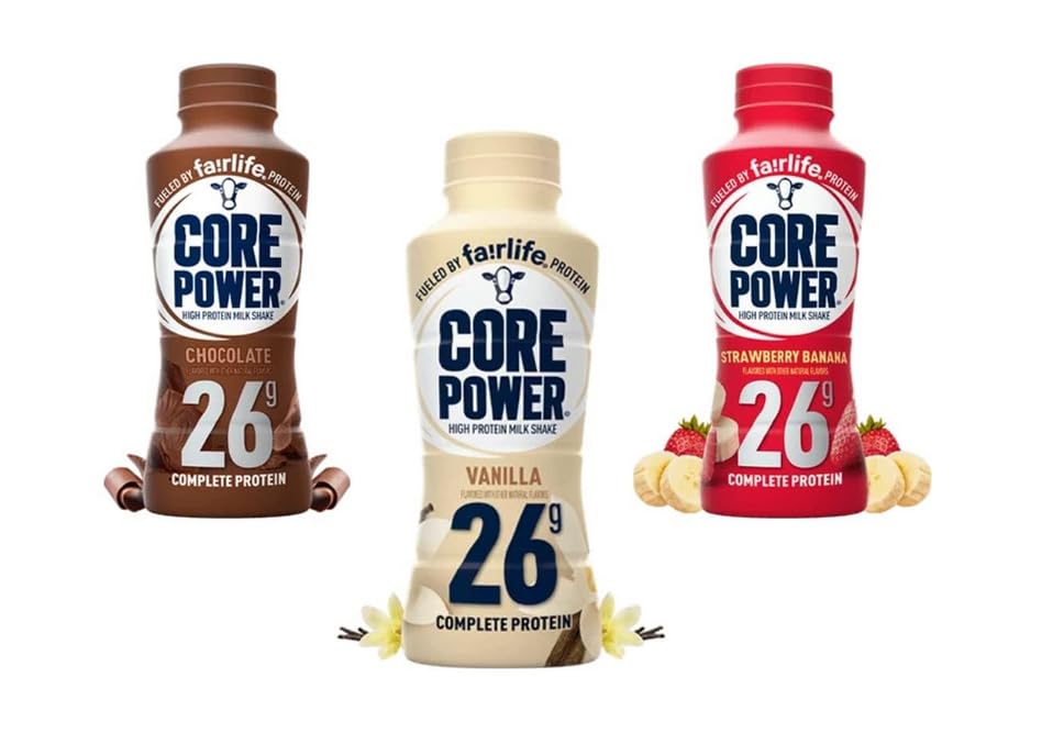 Fairlife Core Power 26g Protein Milk Shakes Variety Pack, Ready To Drink for Workout Recovery, 14 Fl Oz - (12-pack)