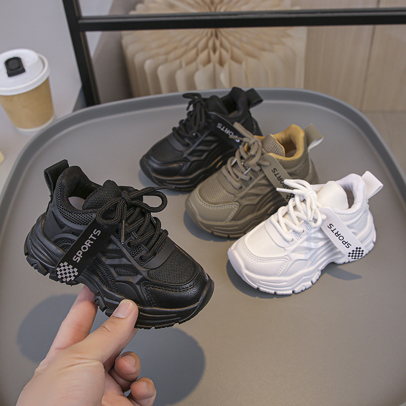 New Style Kids Mesh Shoes Boys Breathable Sports Shoes Girls Fashion Casual Shoes Non-Slip Sneakers Children Light Running Shoes