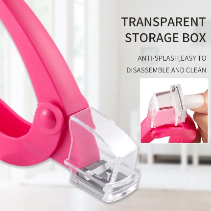 U Shaped Nail Clipper Acrylic Fake Nail Scissors Nail Tip Edge Cutter Trimmer