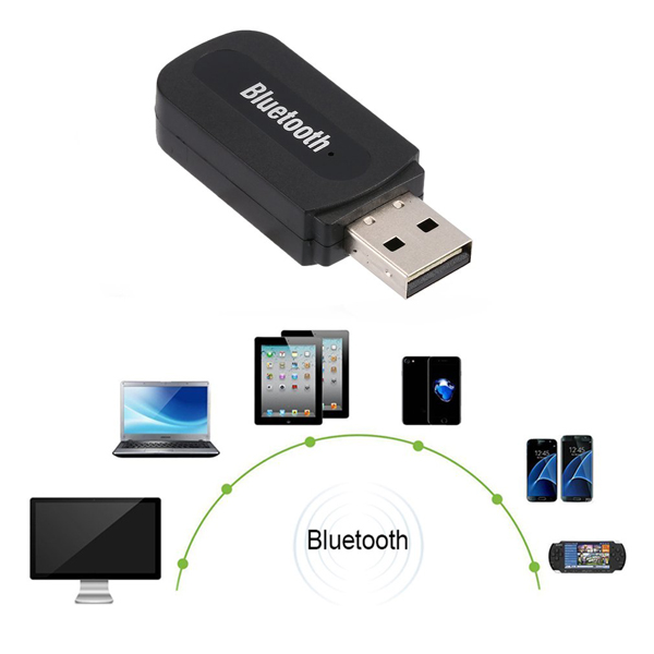 3.5mm Jack Bluetooth Receiver Wireless Car AUX Audio MP3 Music Player USB Bluetooth Adapter