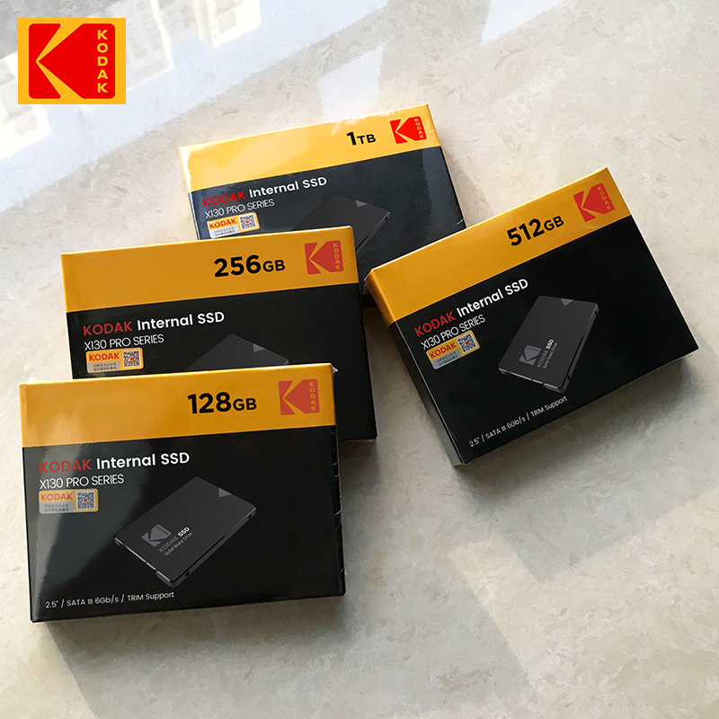 KODAK Internal SSD SATA3 X130 PRO Original 2.5" Internal SSD Solid State Drive SATA III X130Pro SSD 128GB 256GB 512GB 1TB