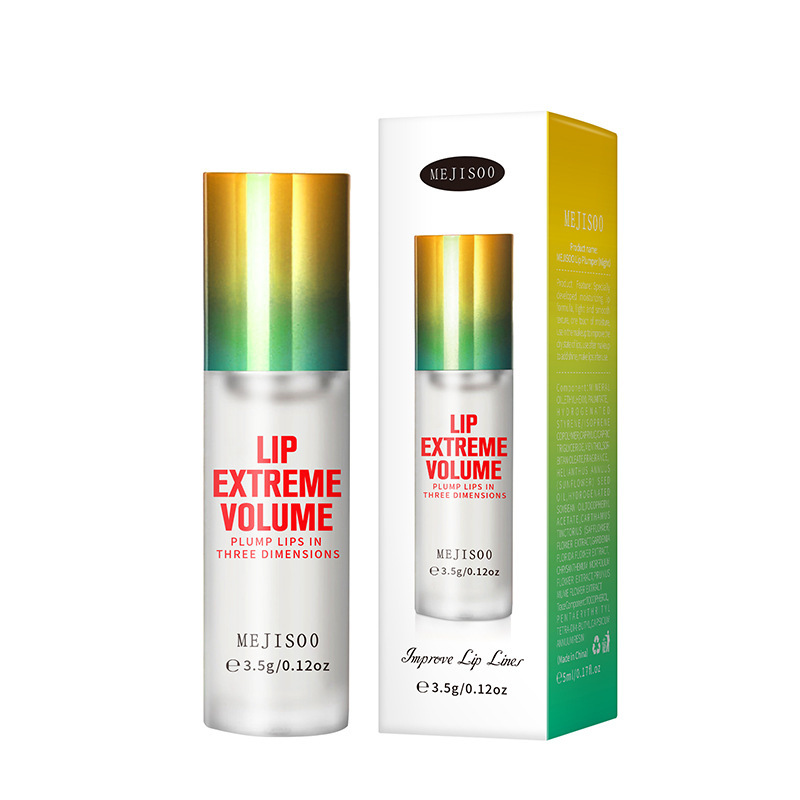 Instant Volumising Lip Plumper Oil Lip Enhancer Lip Gloss Plumping Serum Moisturizing Anti-Wrinkle Lipstick Sexy Lip Care Makeup