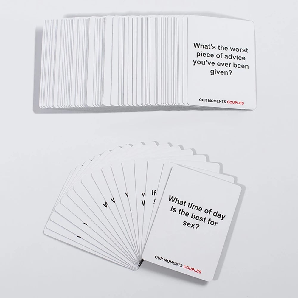 Thought Provoking Conversation Erotic Games for Great Relationships Fun Cards Game for Couples Adult Sexy Game Sex Toys
