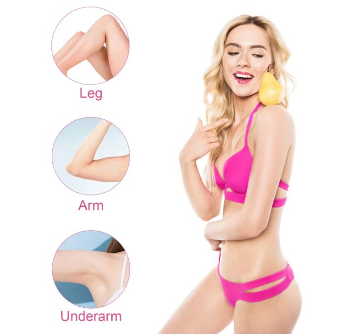Keda Electric Female Epilator For Women Facial Full Body Hair Remover Bikini Underarms Hair Removal Legs Rechargeable