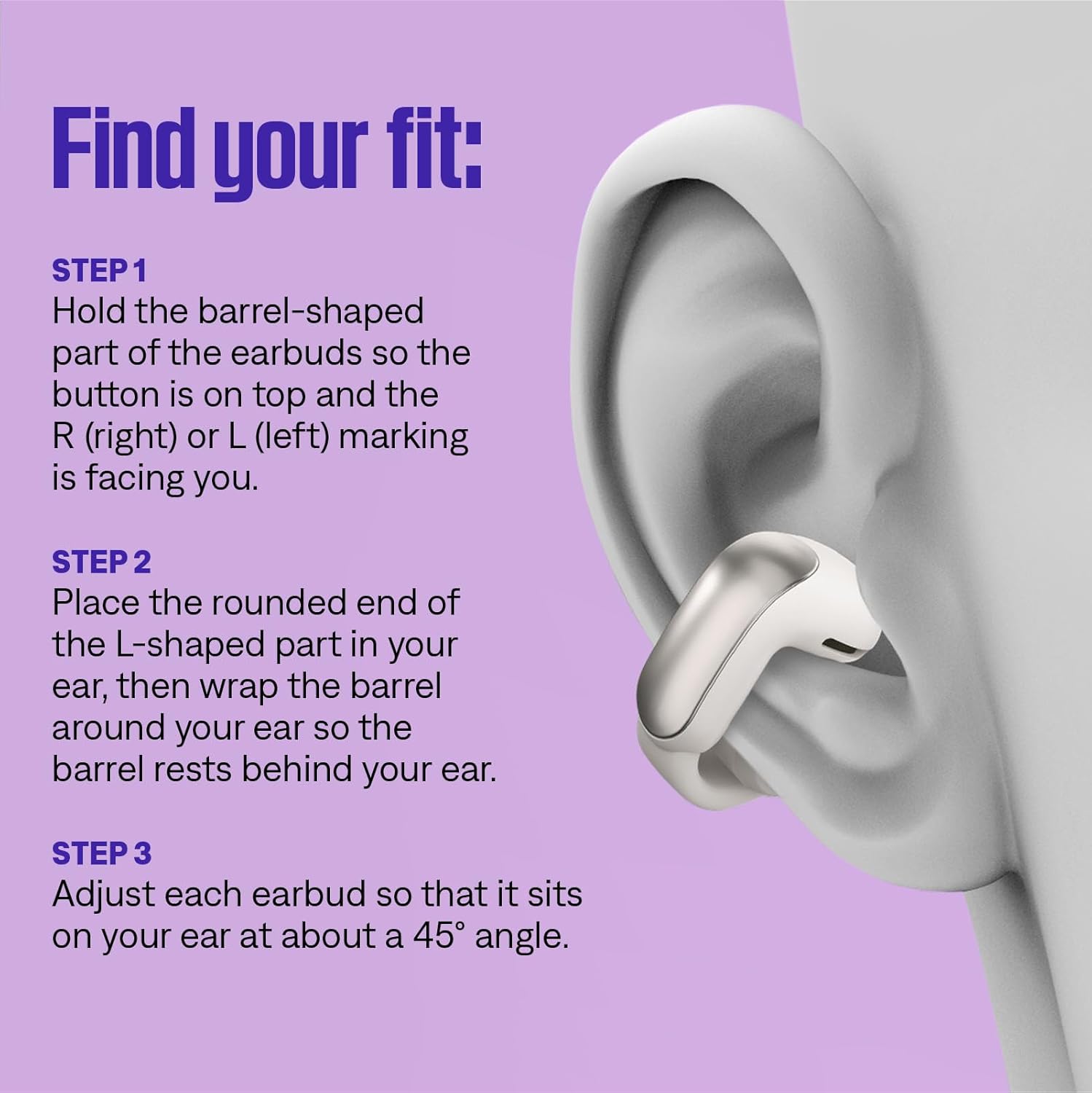 Bose Ultra Open Earbuds - Bluetooth Open Ear Earbuds with OpenAudio for Awareness, Clip-On Design for Comfort, Water Resistant, Up to 48 Hrs of Playti