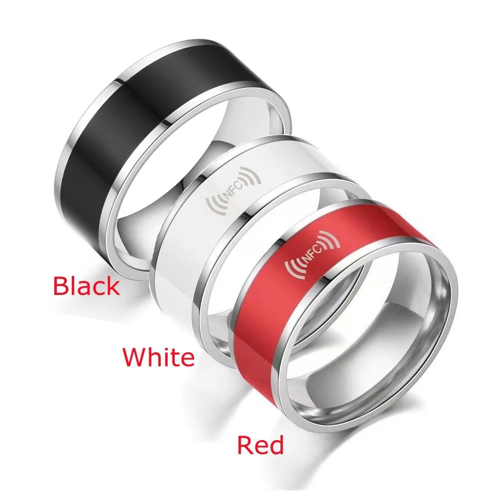 NEW Multifunctional Waterproof Technology Intelligent Wearable Connect NFC Finger Ring Smart