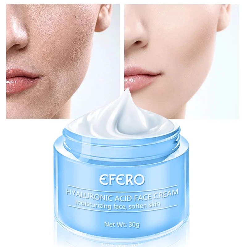 EFERO Hyaluronic Acid Essence Serum Snail Day Cream Face Cream Moisturizing Anti Aging Wrinkle Whitening Bright Face Cream