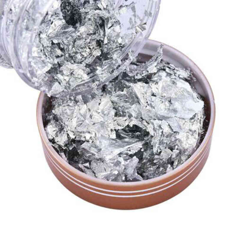 3D Gold foils DIY Nail Art Relief Art Painting Rose Gold Leaf 3g/bottle