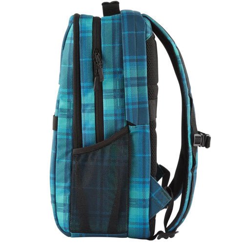 HP CAMPUS XL TARTAN PLAID BACKPACK GREEN