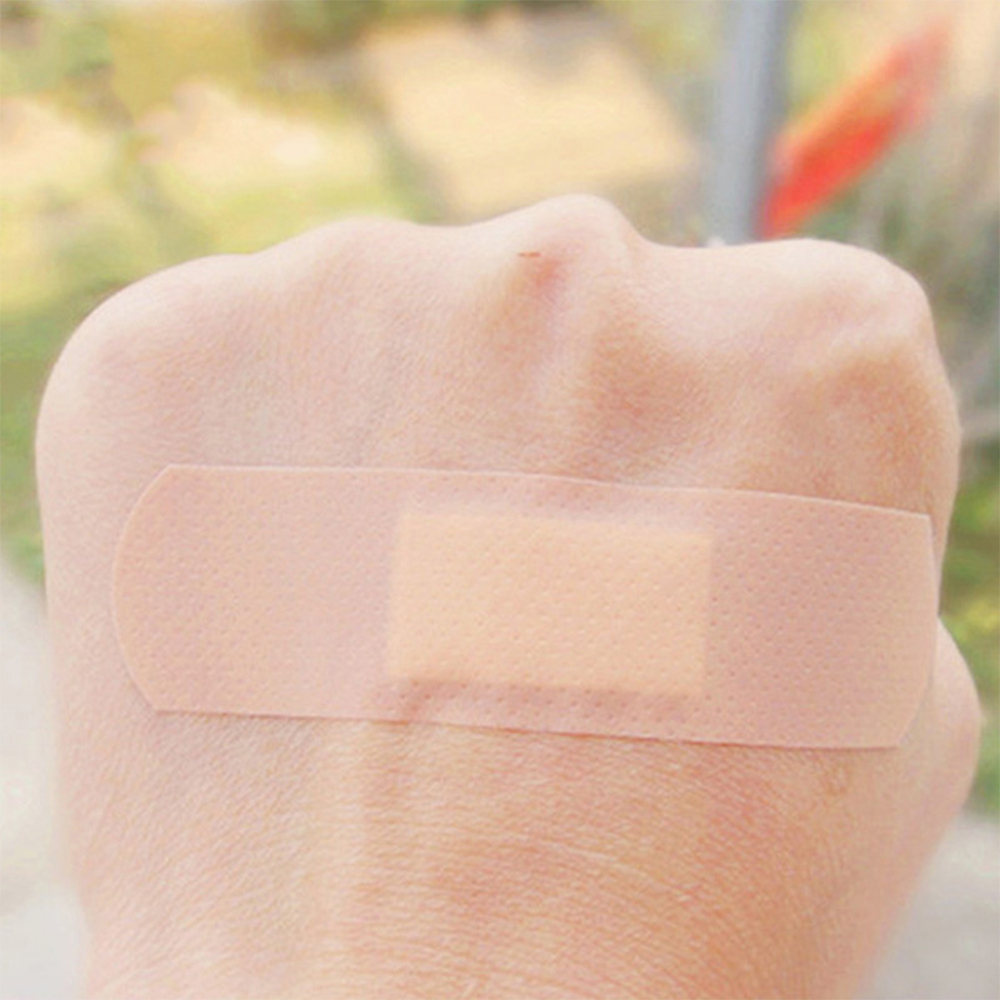 100Pcs Adhesive Plaster First Aid Bandage Heel Cushion Band Aid Wound Dressings Sterile Hemostasis Patch Sticker Medical Plaster