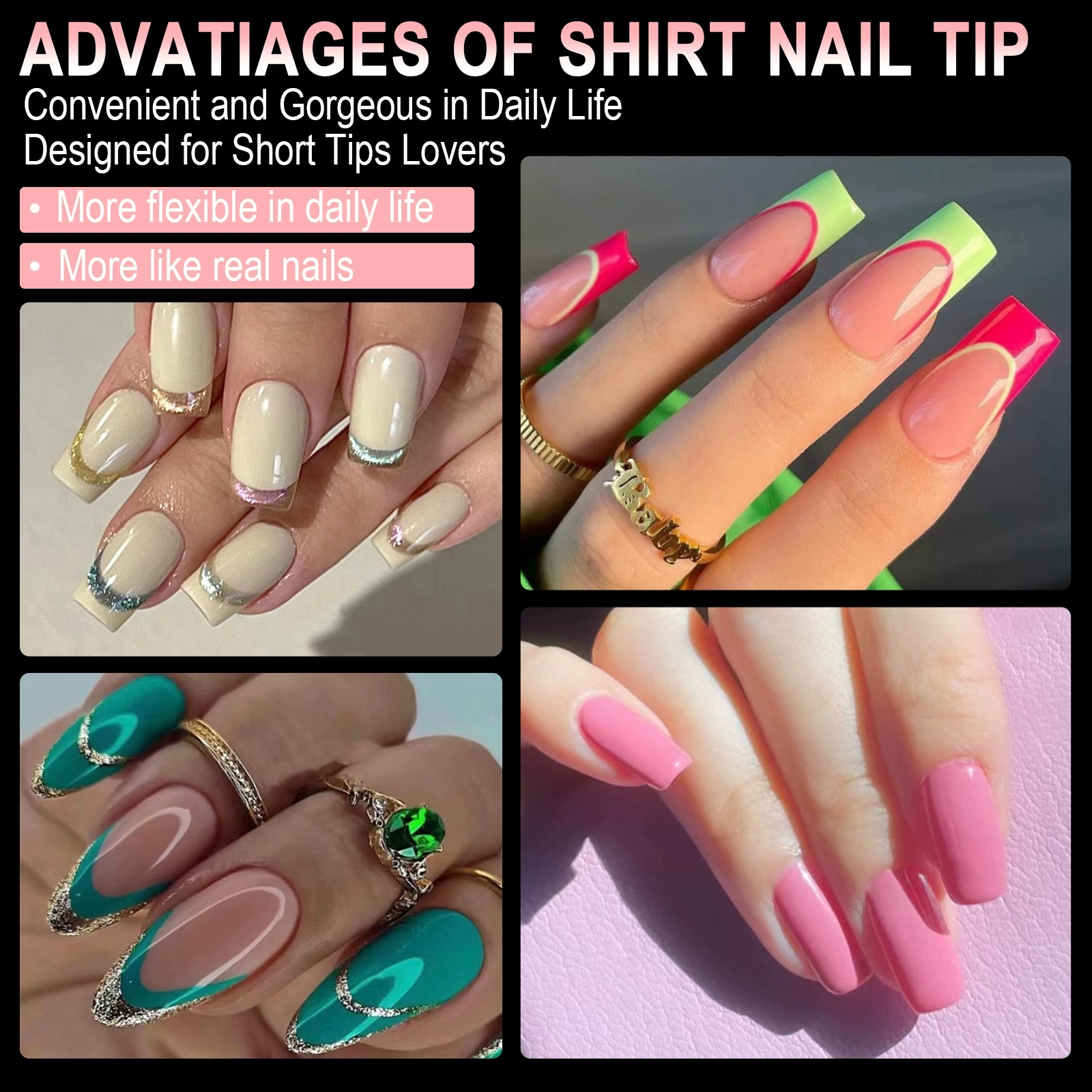 600pcs Soft Gel Nail Tips Supplies PressON Full Cover False Nail Tips for Acrylic Nails Gel Extra Short Almond Nail Tip