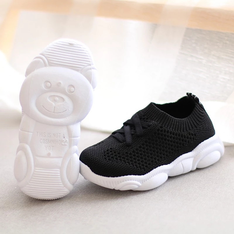 Sneakers Kids Shoes Antislip Soft Bottom Baby Sneaker Casual Flat Sneakers Shoes Children size Girls Boys Sports Shoes