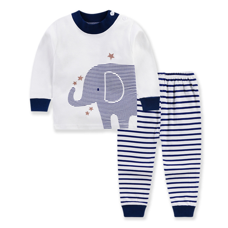 Newborn baby clothes set Winter Cartoon baby boy Clothes 2PCS Cotton baby girl clothes set soft underwear infant clothes set
